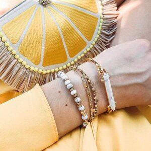 Stella & Dot Stone Rebel Cuff Bracelet - Brand New!